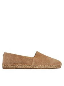 MICHAEL Michael Kors Espadryle Kenze 40R6KZFP1S Beżowy. Brązowe espadryle MICHAEL Michael Kors, bez wzorów, ze skóry, bez obcasa. Za 549,99 zł.