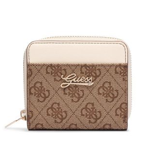 Portfel Guess. Brązowe portfele Guess, z aplikacjami. Za 174,99 zł.