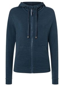 Super.natural Bluza "Solution" w kolorze granatowym rozmiar: S. Niebieskie bluzy super.natural, s, bez wzorów, z wełny, bez kaptura. Za 382,99 zł.