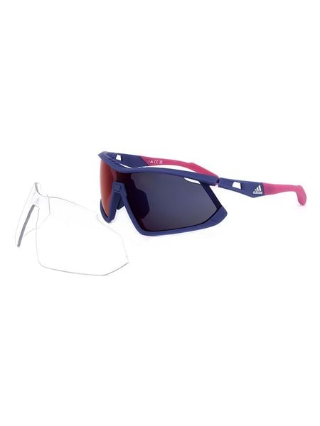 Adidas Okulary przeciwsłoneczne unisex w kolorze czerwono-granatowym rozmiar: onesize. Czerwone okulary przeciwsłoneczne ADIDAS. Za 179,95 zł.