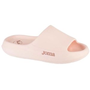 Klapki Joma S.After 2529 SAFTLS2529 różowe. Czerwone klapki bez wzorów, z materiału, z otwartym noskiem, bez obcasa. Za 173,40 zł.