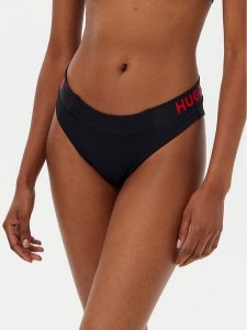HUGO Dół od bikini Dotti 50540214 Czarny. Czarne bikini Hugo, bez wzorów, z syntetyku. Za 129,99 zł.