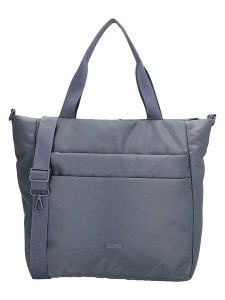 Beagles Shopper bag "Duomo" w kolorze niebieskim - 43 x 33 x 15,5 cm rozmiar: onesize. Niebieskie shopper bag Beagles, bez wzorów, z materiału, na ramię, bez dodatków. Za 95,99 zł.