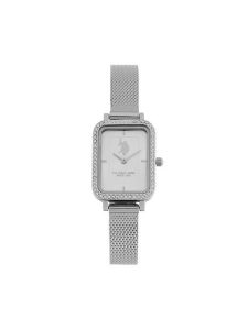 U.S. Polo Assn. Zegarek Odette USP8385ST Srebrny. Szare, analogowe zegarki U.S. Polo Assn. Za 339,99 zł.