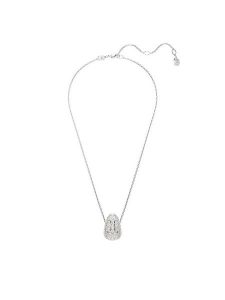 Swarovski Naszyjnik Sublima 5697190 Srebrny. Szare naszyjniki Swarovski, srebrne. Za 679,99 zł.