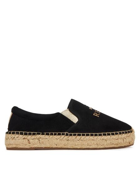 REPLAY Espadryle GWF22 .000.C0086T Czarny. Czarne espadryle Replay, bez wzorów, z materiału, bez obcasa. Za 359,99 zł.