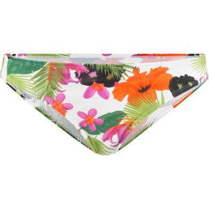 Figi bikini bonprix biały z nadrukiem. Bikini marki bonprix. Za 16,99 zł.