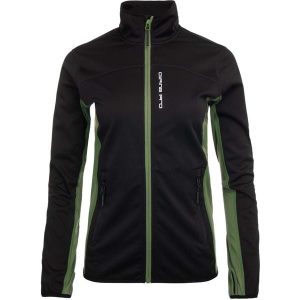 Tytuł produktu. Fioletowe kurtki Alpine Pro, bez wzorów, z softshellu, bez kaptura. Za 229,99 zł.