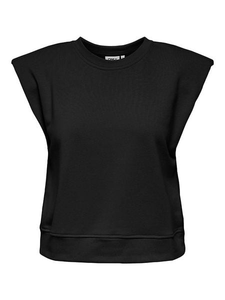 ONLY Bluza w kolorze czarnym rozmiar: M. Czarne bluzy ONLY, m, bez wzorów, bez kaptura. Za 70,41 zł.