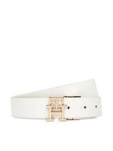Tommy Hilfiger Pasek Damski AW0AW17768 Écru. Paski TOMMY HILFIGER, bez wzorów, ze skóry. Za 269,99 zł.