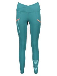 ORTOVOX Funkcyjne legginsy wspinaczkowe "Mandrea" w kolorze turkusowym rozmiar: S. Niebieskie legginsy ORTOVOX, bez wzorów, z materiału. Za 389,08 zł.