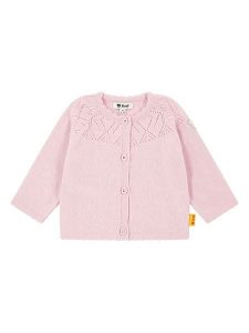 Steiff Kardigan w kolorze jasnoróżowym rozmiar: 62. Różowe kardigany Steiff, z bawełny. Za 113,99 zł.