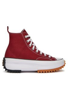Converse Trampki Run Star Hike Platform A12598C Czerwony. Czerwone trampki Converse, bez wzorów, z materiału, bez zapięcia. Za 359,99 zł.