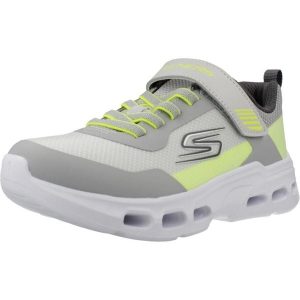 Buty SKECHERS GLIDE STEP DRIFT Szary. Szare buty trekkingowe Skechers, z syntetyku, bez zapięcia. Za 242,99 zł.