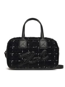 KARL LAGERFELD Torebka A4W30259 Czarny. Czarne torebki klasyczne KARL LAGERFELD, bez wzorów, ze skóry, bez dodatków. Za 679,99 zł.