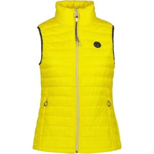 Kamizelka Luhta Isokorpi - żółty. Żółte kamizelki Luhta, na zimę, xs, bez wzorów, bez kołnierzyka, bez ramiączek, bez kaptura. Za 399,00 zł.