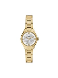 Fossil Zegarek Gilmore ES5421 Złoty. Żółte, analogowe zegarki Fossil. Za 689,99 zł.