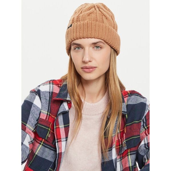 Czapka Roxy. Brązowe czapki Roxy, bez wzorów. Za 59,99 zł.