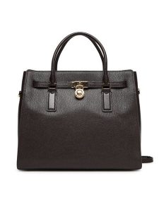 MICHAEL Michael Kors Torebka 30F5GNXS3L Brązowy. Brązowe kuferki MICHAEL Michael Kors, bez wzorów, ze skóry, bez dodatków. Za 1 259,00 zł.