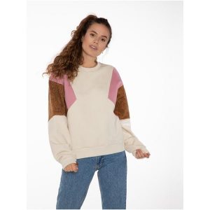 Bluza damska PROTEST NXG CAYLON sweatshirt. Białe bluzy Protest, bez wzorów, bez kaptura. Za 393,59 zł.