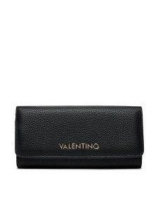 Valentino Portfel Brixton VPS7LX113 Czarny. Czarne portfele Valentino, bez wzorów, ze skóry. Za 249,99 zł.