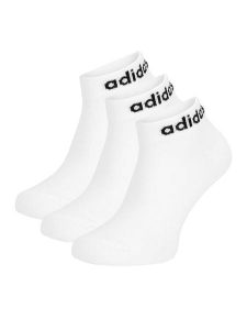 Adidas Skarpety krótkie HT3451 Biały. Białe skarpetki ADIDAS, bez wzorów. Za 44,99 zł.