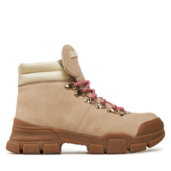 Trapery LOVE MOSCHINO. Buty zimowe LOVE MOSCHINO, bez obcasa, bez zapięcia. Za 529,99 zł.