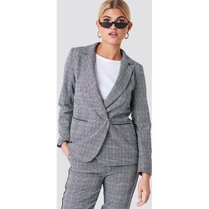 Rut&Circle Marynarka w kratkę - Grey. Marynarki i żakiety marki Rut&Circle. W wyprzedaży za 121,47 zł.