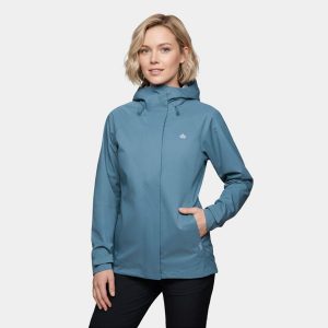 Kurtka damska 2-warstwowa z membraną Alpinus Selenga. Niebieskie kurtki ALPINUS, bez wzorów, bez kaptura. Za 349,00 zł.