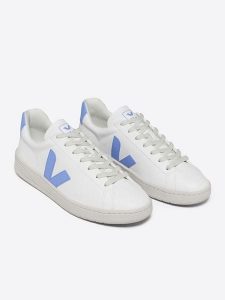 Veja Sneakersy "Urca" w kolorze biało-błękitnym rozmiar: 39. Białe trampki Veja, bez wzorów, bez zapięcia. Za 339,99 zł.