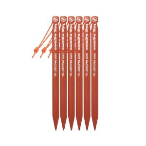 Szpilki Big Agnes Big Agnes Dirt Dagger Ul 6.75 Pack Of 6 - orange. Brązowe szpilki BIG AGNES, bez wzorów, bez obcasa. Za 151,99 zł.
