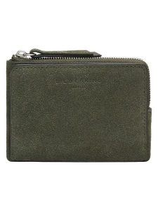 Liebeskind Berlin Skórzany portfel "Smilla" w kolorze khaki - 13 x 9 x 1 cm rozmiar: onesize. Brązowe portfele Liebeskind Berlin, bez wzorów, z materiału. Za 139,95 zł.