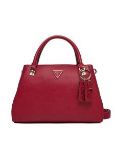 Guess Torebka 175655 Czerwony. Czerwone torebki klasyczne Guess, z aplikacjami, ze skóry, bez dodatków. Za 539,99 zł.