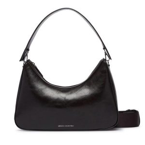 Torebka Armani Exchange. Brązowe torebki klasyczne Armani Exchange, bez wzorów, bez dodatków. Za 589,99 zł.