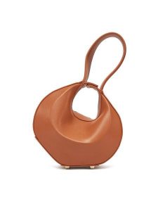 Patrizia Pepe Torebka 8B0074/L047-B815 Brązowy. Brązowe torebki klasyczne Patrizia Pepe, bez wzorów, ze skóry, bez dodatków. Za 679,99 zł.