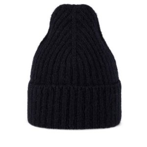 Czapka zimowa dla dorosłych z wełną merino BUFF Knitted Beanie Nilan. Niebieskie czapki Buff, bez wzorów, z wełny, sportowe. Za 149,99 zł.