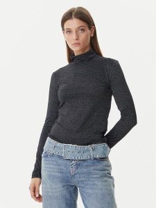 Vero Moda Golf Lava 10334586 Czarny Loose Fit. Czarne golfy Vero Moda, bez wzorów, z wiskozy. Za 69,99 zł.