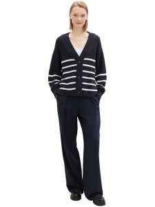 TOM TAILOR Denim Kardigan w kolorze granatowym rozmiar: M. Niebieskie kardigany TOM TAILOR DENIM, z denimu. Za 104,95 zł.