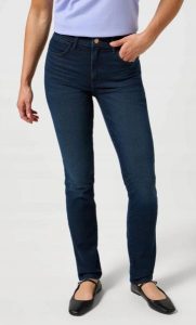 DAMSKIE SPODNIE WRANGLER SLIM AMERICAN PSYCHE 112355304. Jeansy Wrangler, bez wzorów, z jeansu. Za 209,99 zł.