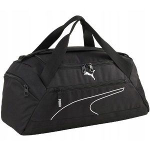 Torba treningowa sportowa na ramię Puma 27L. Czarne torby podróżne i sportowe Puma, bez wzorów, na ramię. Za 99,00 zł.