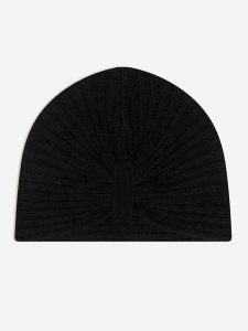 AUTHENTIC CASHMERE Kaszmirowa czapka "Petre" w kolorze czarnym rozmiar: onesize. Czarne czapki AUTHENTIC CASHMERE, bez wzorów, z kaszmiru. Za 119,95 zł.