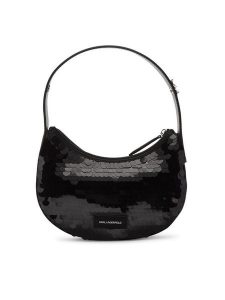 KARL LAGERFELD Torebka A2W30069 Czarny. Czarne torebki klasyczne KARL LAGERFELD, bez wzorów, ze skóry, bez dodatków. Za 499,99 zł.