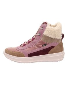 Legero Skórzane botki zimowe "Sprinter" w kolorze jasnoróżowym rozmiar: 42,5. Różowe botki Legero, na zimę, bez wzorów, z gore-texu, bez obcasa, bez zapięcia. Za 311,12 zł.