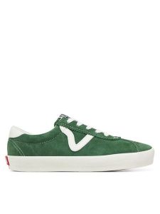 Vans Tenisówki Sport Low VN000D6NBR11 Zielony. Zielone trampki Vans, bez wzorów, ze skóry, bez zapięcia. Za 309,99 zł.