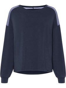 Naturana Bluza w kolorze granatowym rozmiar: XL. Niebieskie bluzy Naturana, xl, bez wzorów, bez kaptura. Za 104,89 zł.