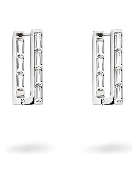 Liebeskind Kolczyki z cyrkoniami rozmiar: onesize. Szare kolczyki Liebeskind, z cyrkonią, ze stali. Za 196,24 zł.