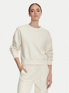 Guess Bluza V6YQ10 K4291 Kremowy Regular Fit. Białe bluzy Guess, s, z aplikacjami, z syntetyku, bez kaptura. Za 394,99 zł.