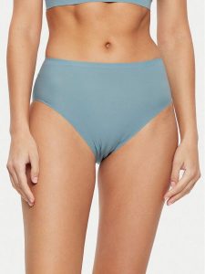 Chantelle Figi klasyczne z wysokim stanem Soft Stretch C106C7 Szary. Szare figi Chantelle, bez wzorów, z syntetyku. Za 69,99 zł.