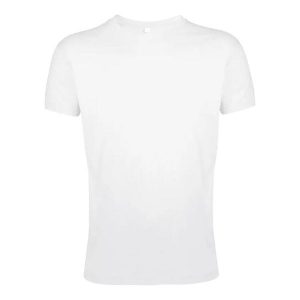Koszulka Regent Slim Unisex Dla Dorosłych. Białe bluzki SOL'S, s, bez wzorów, sportowe, bez kołnierzyka, bez ramiączek. Za 32,99 zł.