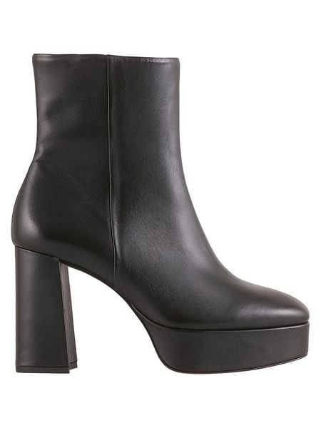 Högl Skórzane botki "Nora" w kolorze czarnym rozmiar: 41,5. Czarne botki HÖGL, bez wzorów, bez obcasa, bez zapięcia. Za 435,87 zł.